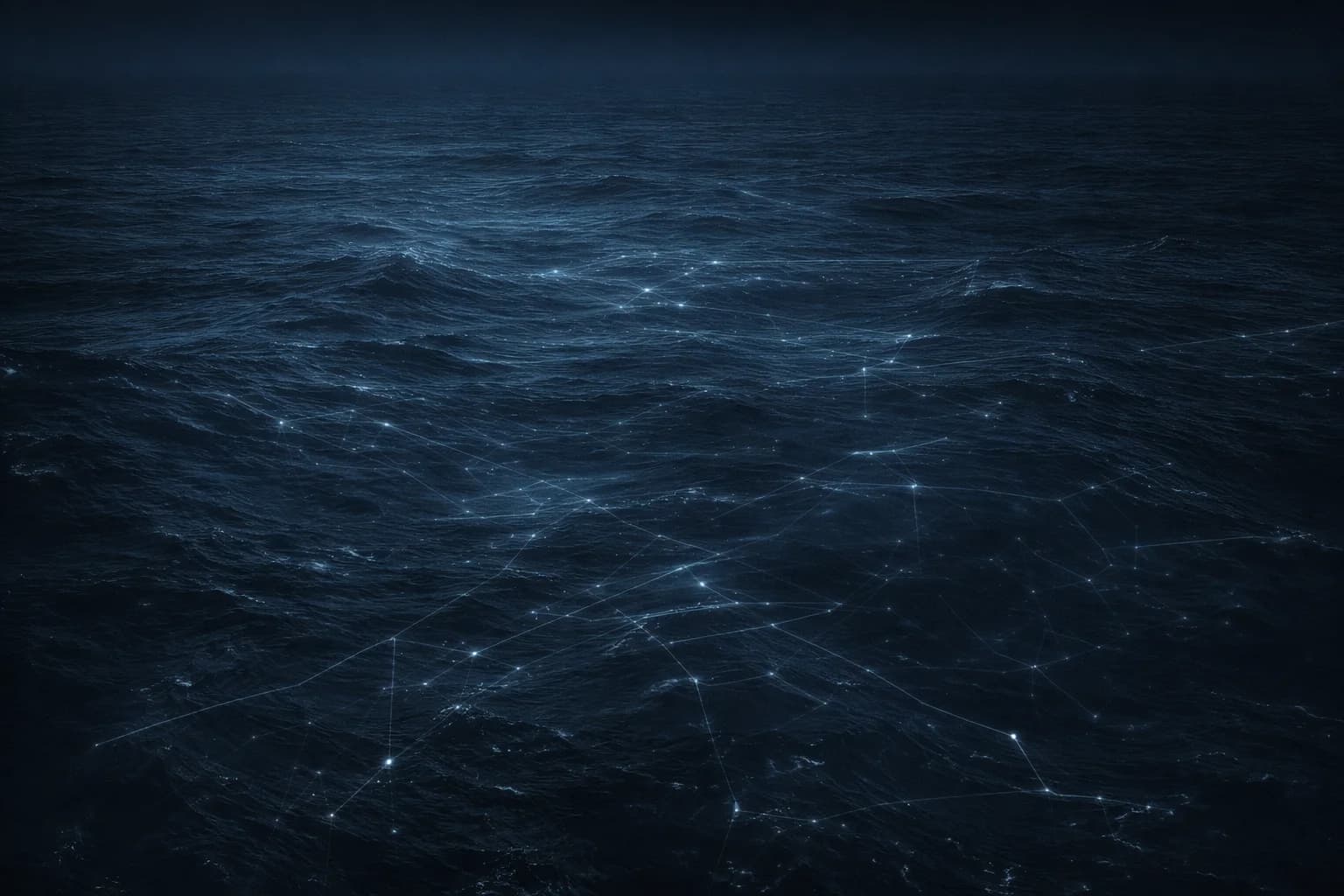 Geometric currents beneath the ocean surface